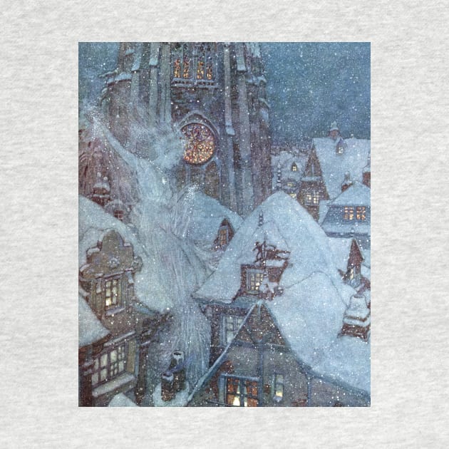 The Snow Queen by Edmund Dulac by vintage-art
